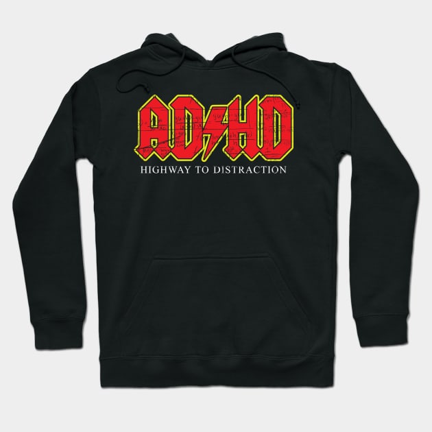 ADHD Hoodie by Toby Wilkinson